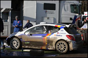 Delecour / Savignoni - test ped Jnner Rallye 2013