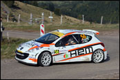 Rallye de France - Alsace 2012: Burri / Rey - Peugeot 207 S2000