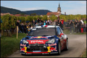 Rallye de France - Alsace 2012: Loeb / Elena - Citron DS3 WRC