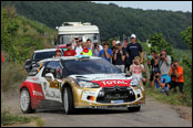 ADAC Rallye Deutschland 2013 - Hirvonen / Lehtinen - Citron DS3 WRC