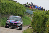 Rallye de France - Alsace 2013: Hudec / Kotl - Mitsubishi Lancer EVO IX