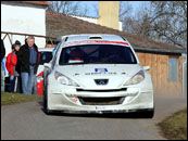 Test Delta Rally týmu před Jänner Rallye 2014