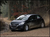 Fotografie z testu Jana Černého před Rally Liepaja 2014