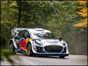 Fotografie z testu M-Sport Ford World Rally Teamu 2024