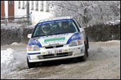 Patrik Hlach / Ji Venu - IQ - Jnner Rallye 2008  (foto: D.Benych)