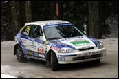 Patrik Hlach / Ji Venu - IQ - Jnner Rallye 2008  (foto: D.Benych)