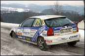 Patrik Hlach / Ji Venu - IQ - Jnner Rallye 2008  (foto: D.Benych)