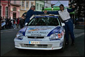 Patrik Hlach / Ji Venu - Cetelem Valask Rally 2008 (foto: J.Kacerovsk)