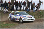 Patrik Hlach / Ji Venu - Mogul umava Rallye 2008 (foto: J.Kacerovsk)