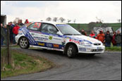 Patrik Hlach / Ji Venu - Mogul umava Rallye 2008 (foto: J.Kacerovsk)