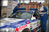 Patrik Hlach / Ji Venu - Mogul umava Rallye 2008 (foto: J.Kacerovsk)