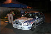 Patrik Hlach / Ji Venu - Horck Rally Teb 2008 (foto: D.Benych)