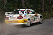 Patrik Hlach / Michaela Urbkov - SEVENOAKS Rally Pbram 2009 (foto: D.Benych)