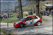 Milan eicha / Jan eicha - Mogul umava Rallye 2010 (foto: D.Benych)